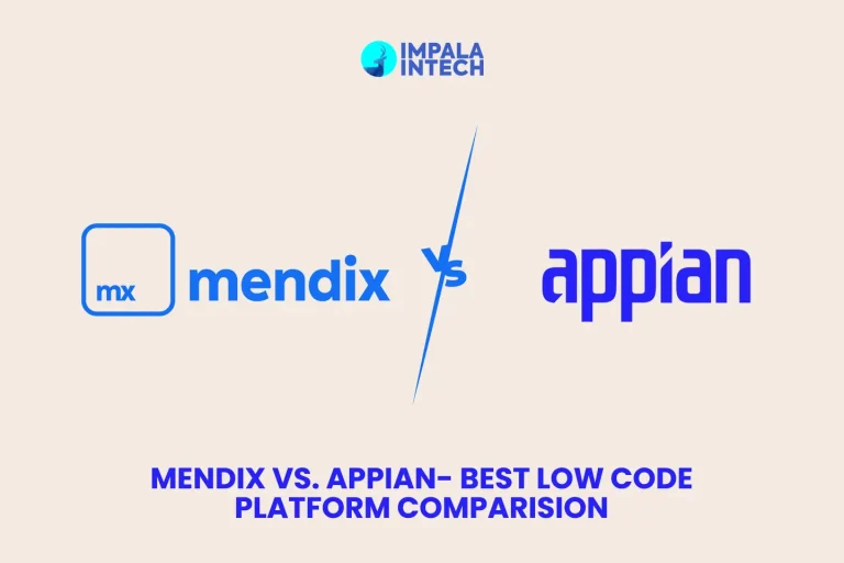 Mendix VS. Appian- Low Code Platform Comparision mendix vs appian