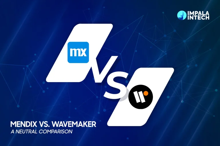 Mendix VS. WaveMaker - A Neutral Comparison mendix wavemaker
