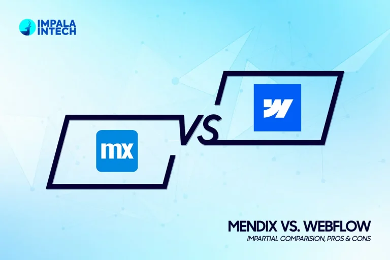 Mendix VS. Webflow- Impartial Comparision, Pros & Cons mendix vs webflow