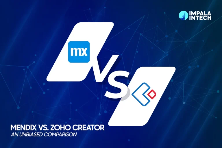 Mendix VS. Zoho Creator - An Unbiased Comparison mendix vs zoho creator