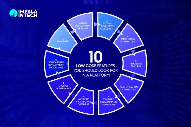 10 Low Code Features You Should Look For In A Platform low code features