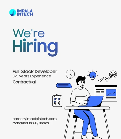 We're Looking For A Full-Stack Developer! hiring fullstack developer
