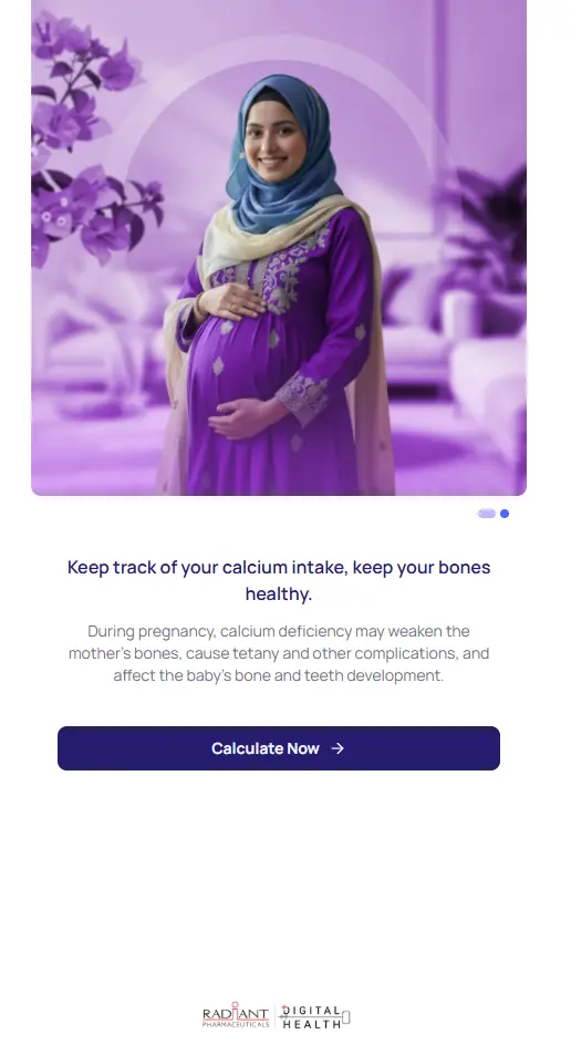Calcium Calculator App Development For Radiant Digital Health