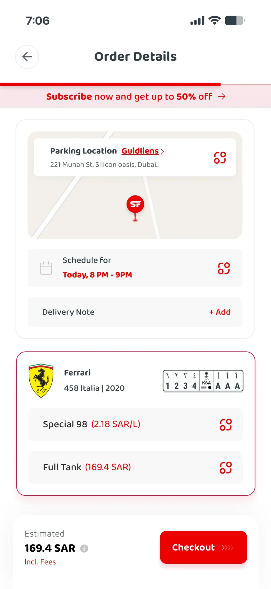 SuperFast - Fuel Delivery Application Development
