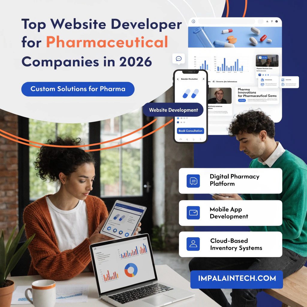 Top Website Developer for Pharmaceutical Companies