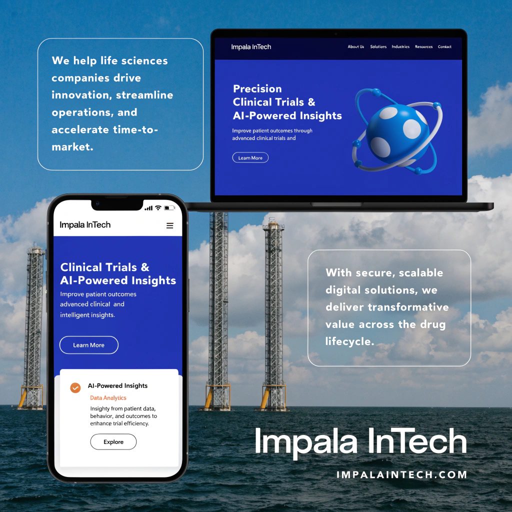 best pharma website developer